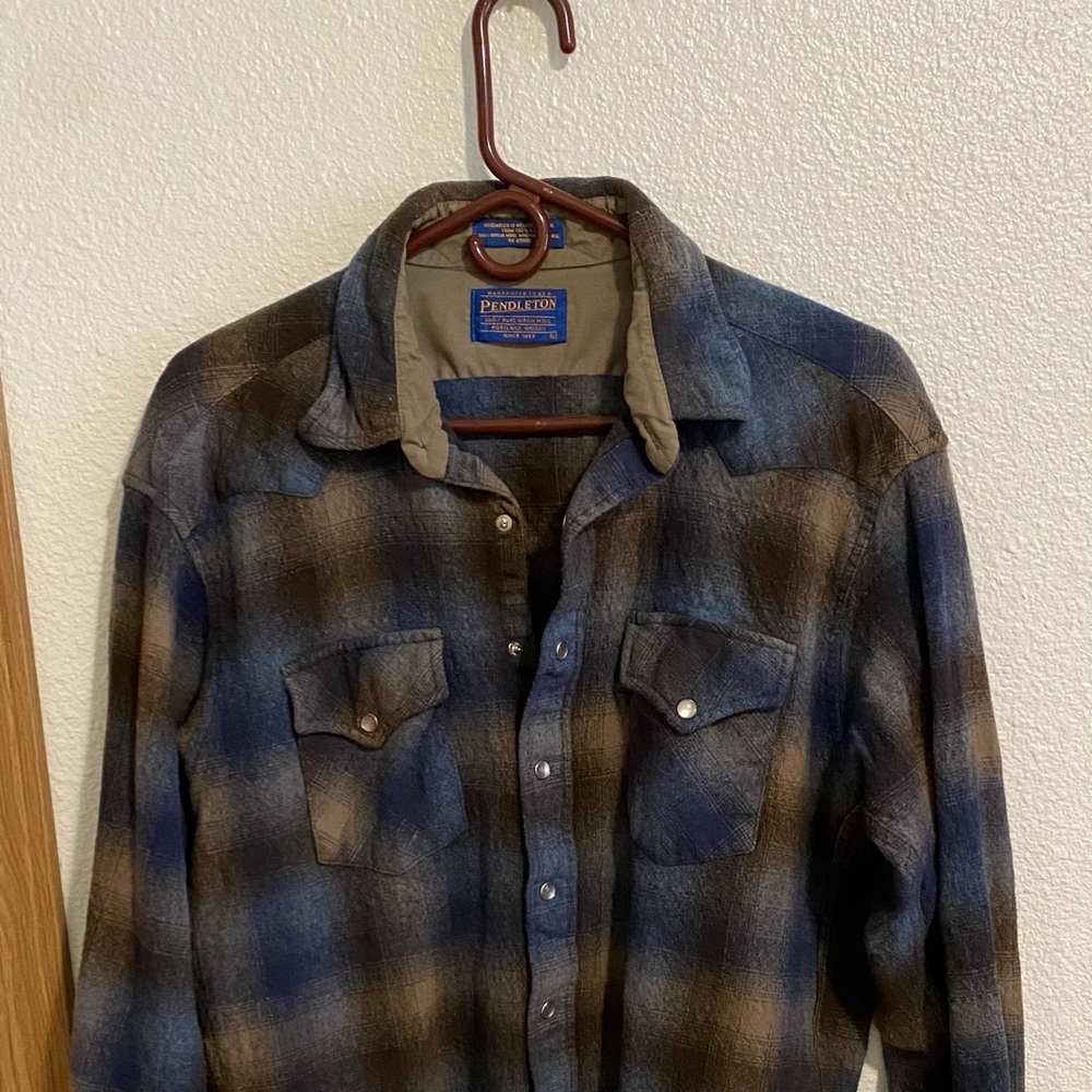 Men’s vintage Pendleton wool flannel